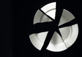 my dad broke a plate for fuck's sake