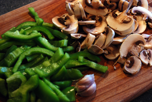 peppers and mushrooms peppers and mushrooms
